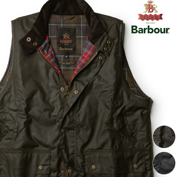 BARBOUR バブアー バラクータ ベスト ジレ ワックス Wax Gilet