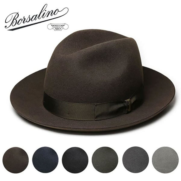 BORSALINO ボルサリーノ ハット フェルトハット 秋冬 マレンゴ ラザート 490022