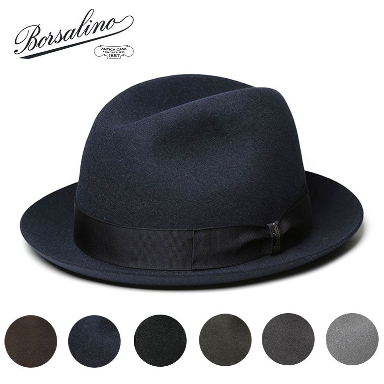 BORSALINO ボルサリーノ ハット フェルトハット 秋冬 マレンゴ ラザート 490029 – VIAJERO