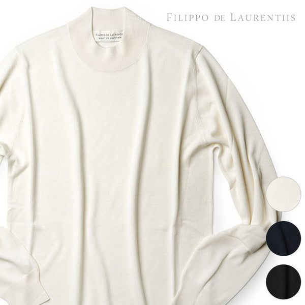 FILIPPO DE LAURENTIIS フィリッポデローレンティス ニット モックネック 2024AW 秋冬