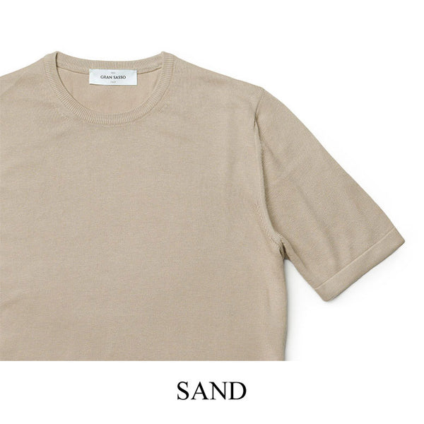 GRAN SASSO グランサッソ ニット Tシャツ 半袖 春夏