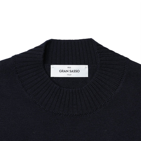 GRAN SASSO グランサッソ ニット モックネック ハイゲージ 2024AW 秋冬