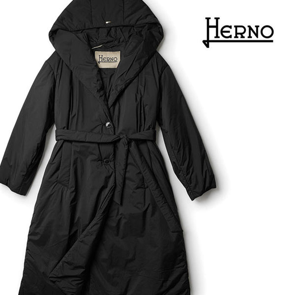 HERNO ヘルノ ダウン レディース コート 2024AW 秋冬 ローブコート