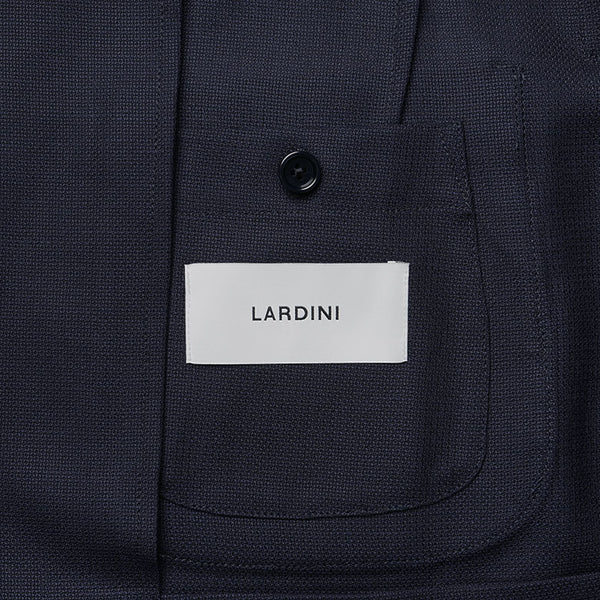 LARDINI ラルディーニ ジャケット ホップサック ウール100% EASY WEAR