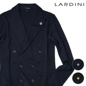 LARDINI ラルディーニ ニットジャケット ダブル 春夏 ジャケット ドライコットン サマーニット