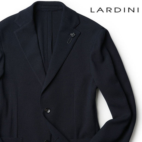 LARDINI ラルディーニ ジャケット ホップサック ウール ポリエステル コットン