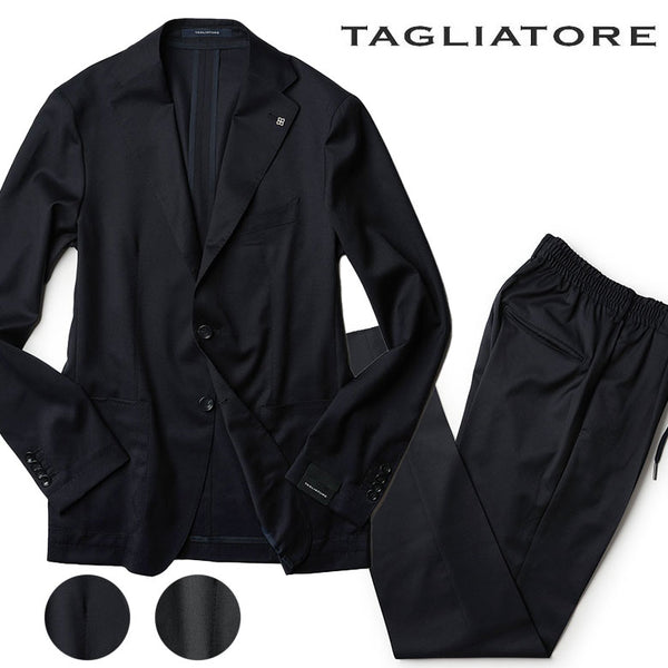 【裾直し100円】TAGLIATORE タリアトーレ スーツ セットアップ 2024SS ダカール ウール SUPER110's