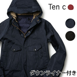 TEN C テンシー テンペストアノラック 2024AW 秋冬 ダウンライナー付き ブルゾン