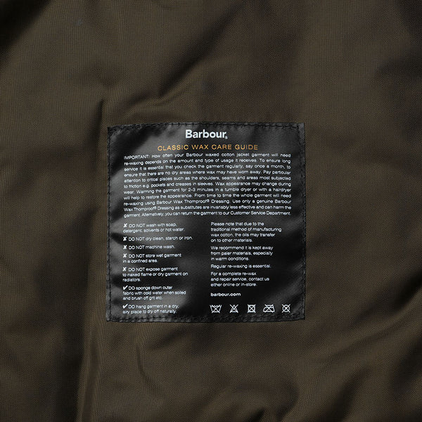 BARBOUR バブアー バラクータ ブルゾン ジャケット Clayton Wax