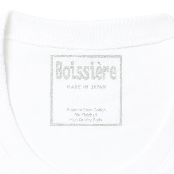 Boissiere Tシャツ スーピマコットン 日本製 VIAJEROオリジナル