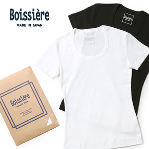 Boissiere Tシャツ レディース Uネック VIAJEROオリジナル