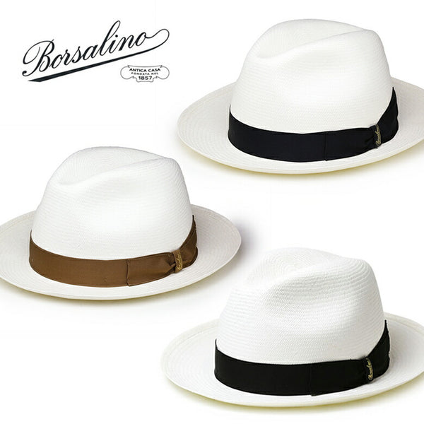 BORSALINO ボルサリーノ パナマハット ミディアムブリム – VIAJERO