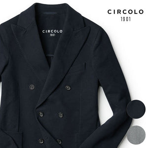 CIRCOLO1901 チルコロ ジャケット ダブル セットアップ対応 秋冬 カシミヤタッチ