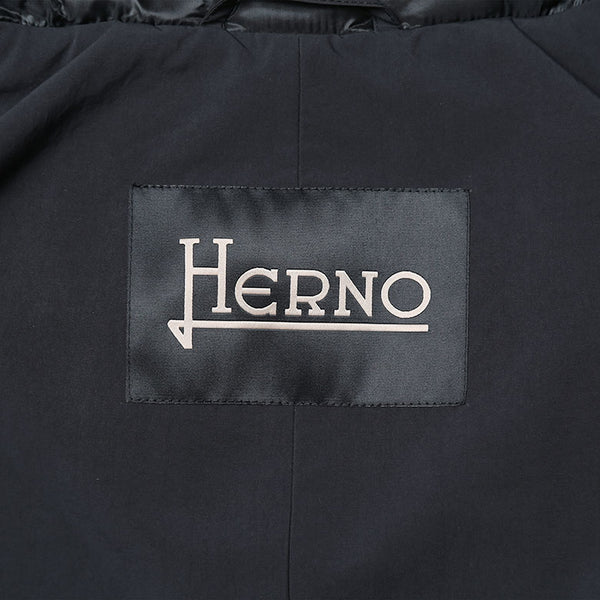HERNO ヘルノ ダウンベスト ダウンジレ 衿付き 超軽量 インナー ダウン