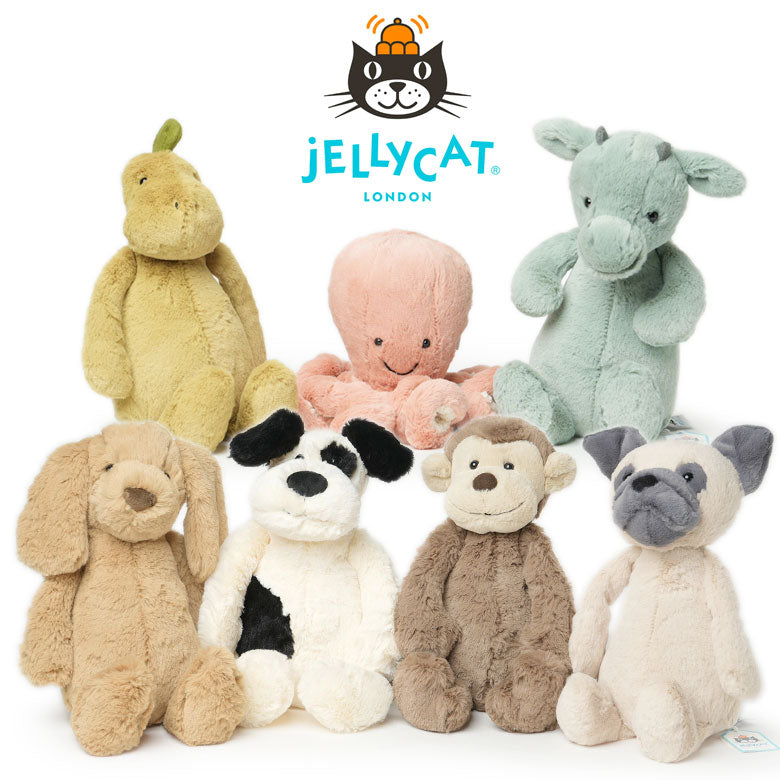 JELLYCAT ジェリーキャット ドラゴン さる タコ ぬいぐるみ Mサイズ ギフト – VIAJERO