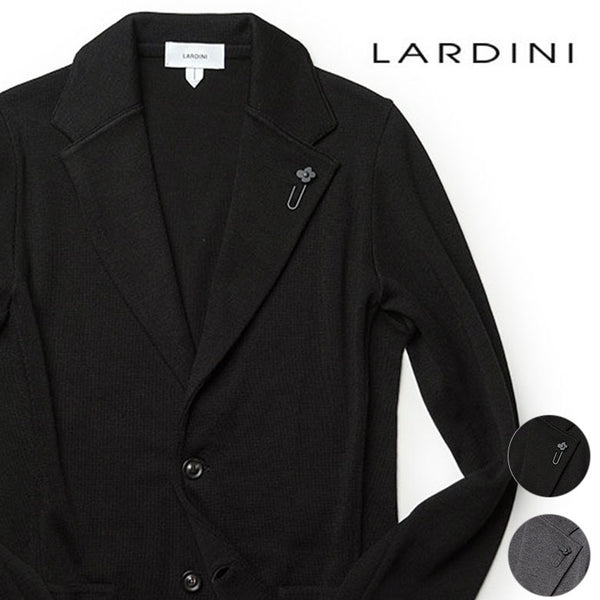 LARDINI ラルディーニ ニットジャケット ウール シングル 秋冬 ジャケット