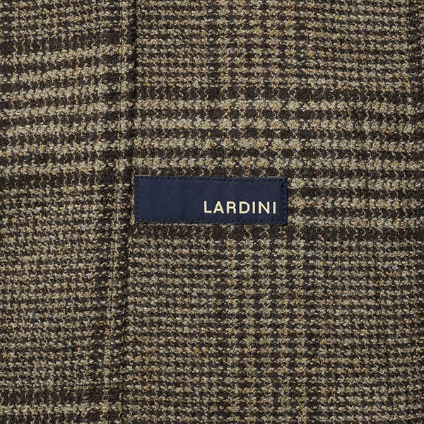 LARDINI ラルディーニ ジャケット AMA チェック ツイード グレンプレイド シャツジャケット