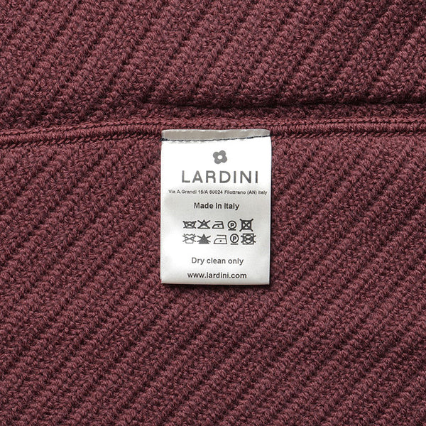 LARDINI ニットジャケット ダブル ウール ラルディーニ