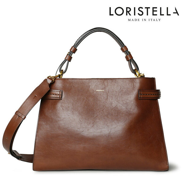 LORISTELLA ロリステッラ バッグ レザー ハンドバッグ ショルダー 2WAY