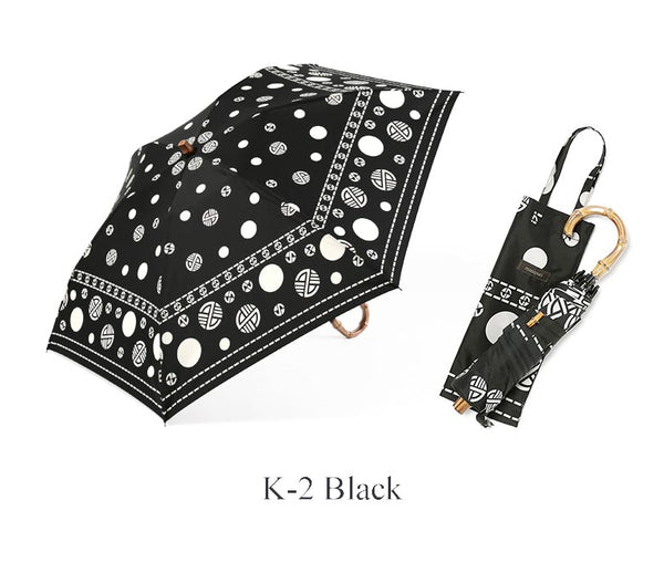 manipuri マニプリ 傘 折りたたみ傘 スカーフプリント 軽量 晴雨兼用 傘