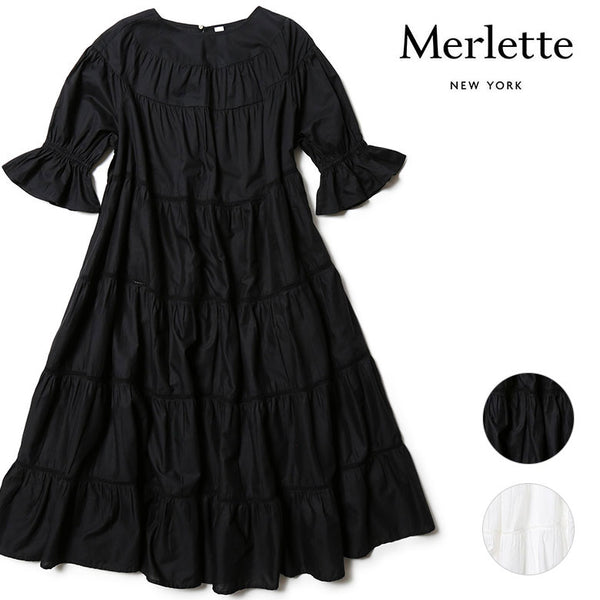 【63800円→31900円】Merlette マーレット ワンピース Paradis Dress ワンピース 半袖 上品