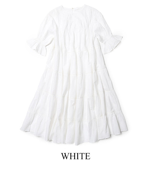 【63800円→31900円】Merlette マーレット ワンピース Paradis Dress ワンピース 半袖 上品