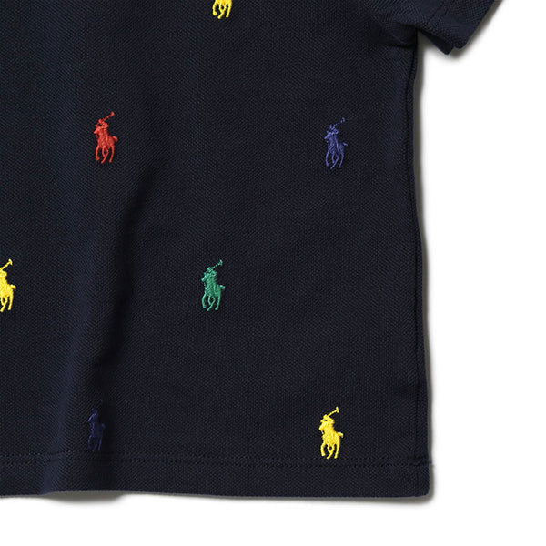 POLO RALPH LAUREN ラルフローレン ベビー Tシャツ 鹿の子 マルチカラー