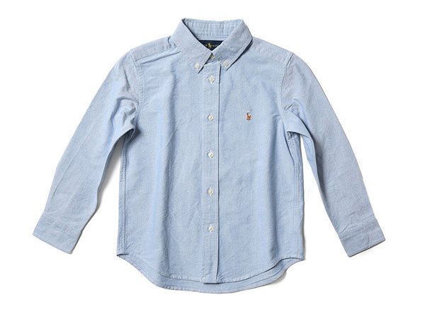 POLO RALPH LAUREN ラルフローレン シャツ キッズ ボーイズ ポロ ブルー ワイシャツ