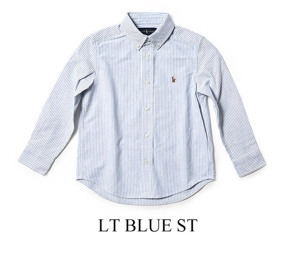 POLO RALPH LAUREN ラルフローレン シャツ キッズ ボーイズ ポロ ブルー ワイシャツ