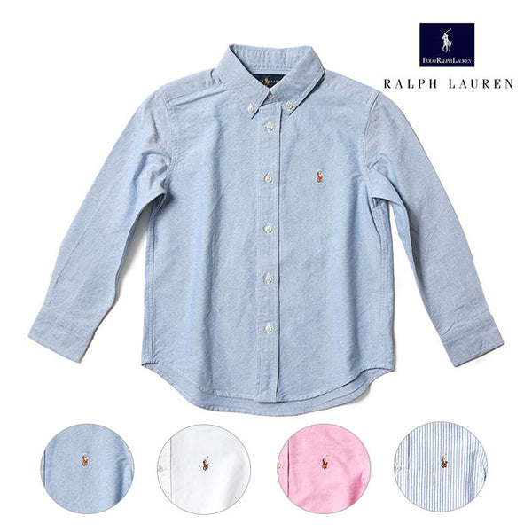 POLO RALPH LAUREN ラルフローレン シャツ キッズ ボーイズ ポロ ブルー ワイシャツ