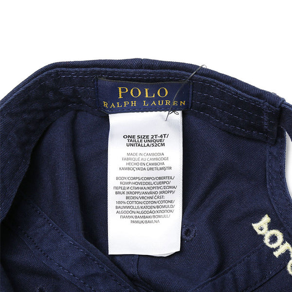 POLO RALPH LAUREN ラルフローレン キャップ 帽子 キッズ ポニー