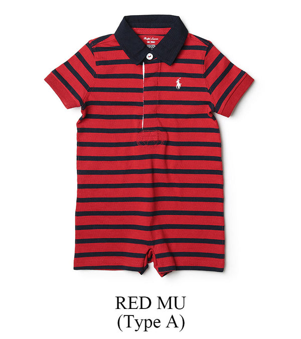 POLO RALPH LAUREN ラルフローレン ロンパース 春夏 ベビー キッズ 【返品送料無料】