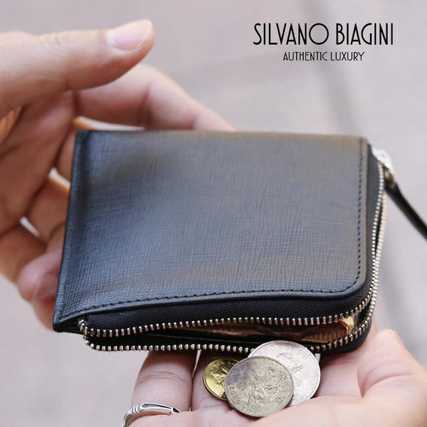 Silvano Biagini シルヴァーノ ヴィアジーニ 財布 コンパクト 小銭入れ イタリア製