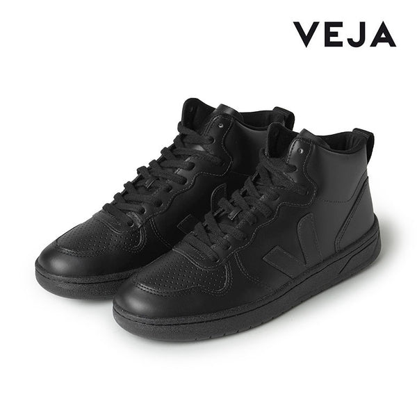 VEJA メンズ スニーカー V-15 V15 FULL BLACK フルブラック