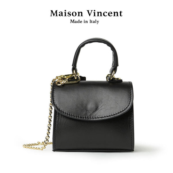 【国内正規品】MAISON VINCENT メゾンヴァンサン ミニバッグ ショルダーバッグ 2WAY ミニサッチェル